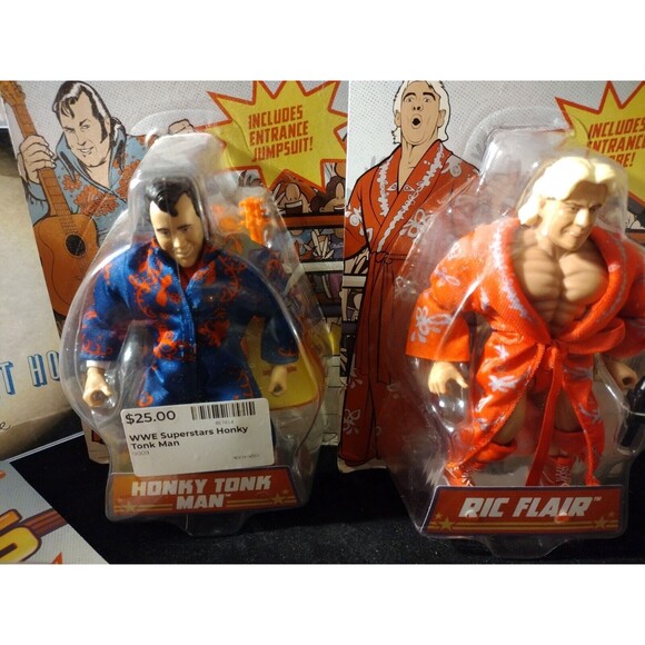 Mattel WWE Superstars Lot Of 3 Honky Tonk Man, Bray Wyatt Fiend, Ric Flair New - Picture 3 of 6